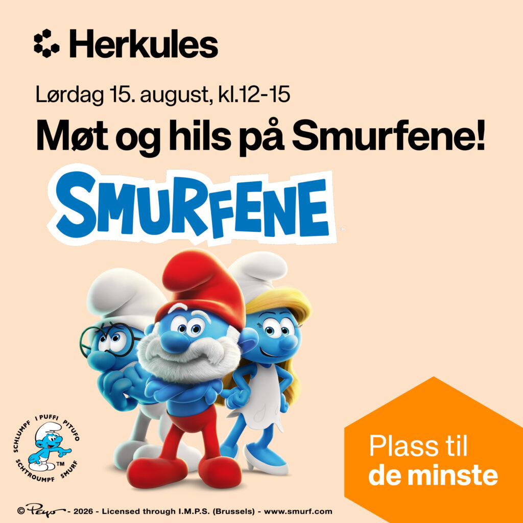 SoMe_1080x1080_Skolestart_Smurfene_2026_Herkules2